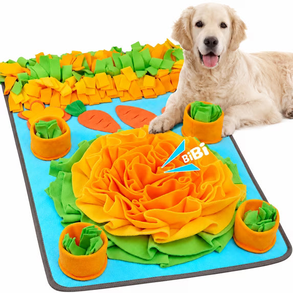 Large Snuffle Mat for Dogs, Interactive Dog Foraging Mat and Sniffing Feeding Mat for Natural Foraging Skills