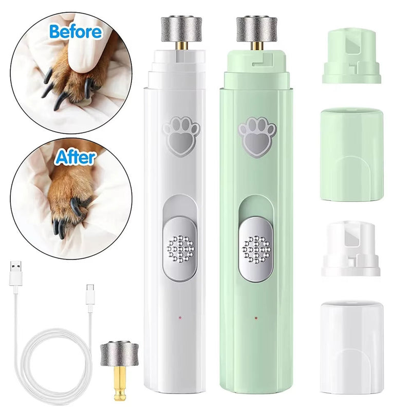 Electric Painless Paws Pet Nail Clipper & Trimmer Cat Dog Nail Grinder
