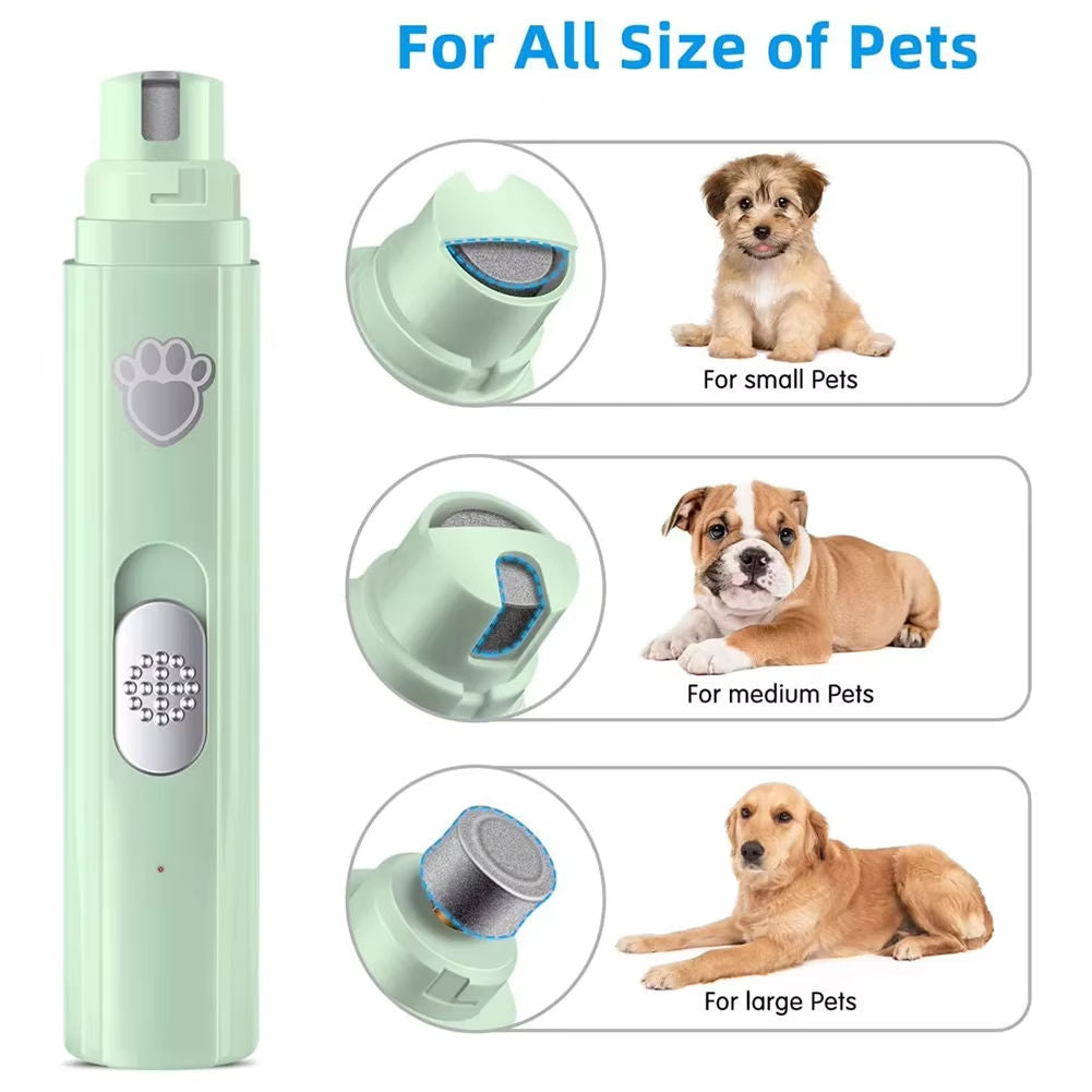 Electric Painless Paws Pet Nail Clipper & Trimmer Cat Dog Nail Grinder