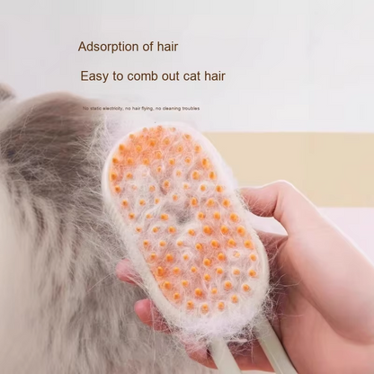 Cat Dog Steamy Brush Steam Brush Electric Sprayer for Massage Pet Grooming Tool Shedding 3 in 1 Electric Sprays Massage Comb