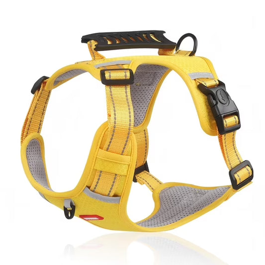 Dog No Pull Easy Control Handle Soft Breathable Reflective Adjustable Dog Harness