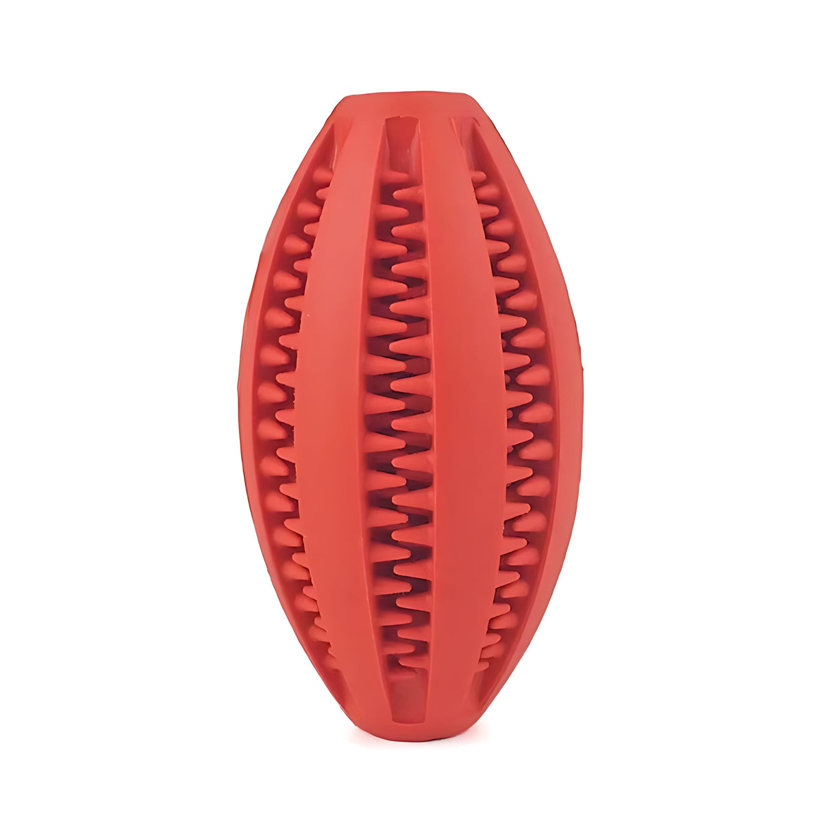 Rubber Treat Ball for Dogs – Interactive Chew Toy