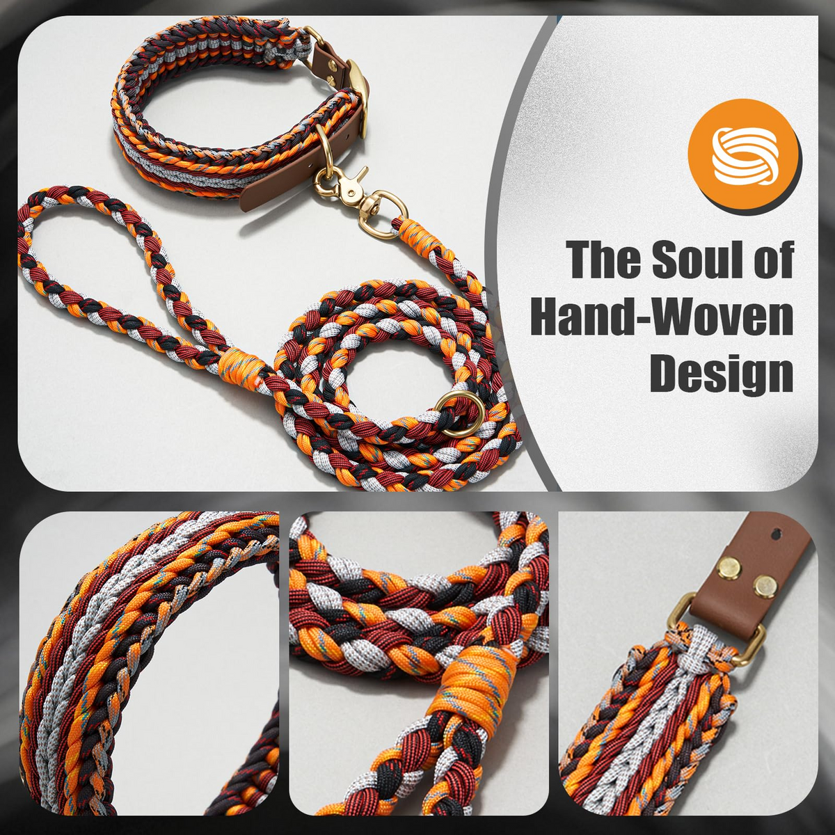 Adjustable Dog Harness – Stylish Woven Pet Harness for Everyday Walks High Quality