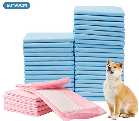 Pet Diaper 60*90cm 60*60cm Dogs Diapers Disposable Puppy Training Pee Pads