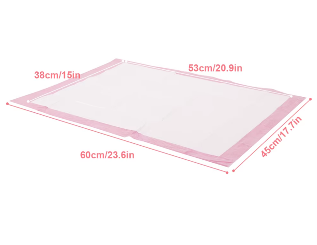 Pet Diaper 60*90cm 60*60cm Dogs Diapers Disposable Puppy Training Pee Pads