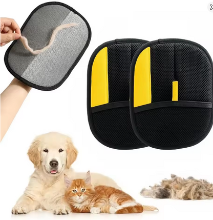 Double-Sided Pet Hair Removal Gloves – 2-Pack