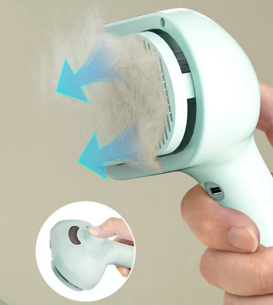 Steam Cat Brush Self-Cleaning Grooming Brush with Mist Spray for Cats & Dogs