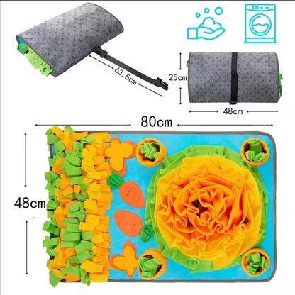 Large Snuffle Mat for Dogs, Interactive Dog Foraging Mat and Sniffing Feeding Mat for Natural Foraging Skills